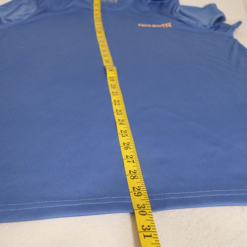 Rigawtr Mens T-Shirt XL Blue Marlin Fishing Performance Angler Coastal UPF 50 - Picture 6 of 6